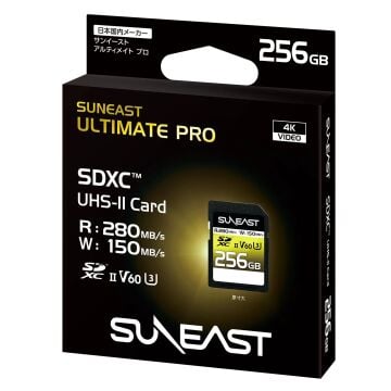 SUNEAST Ultimate Pro V60 256GB SD Kart – Yüksek Hızlı 4K Video ve Profesyonel Kamera Depolama