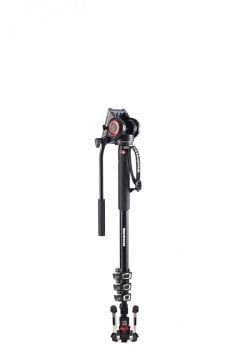 Manfrotto MVMXPRO500 Fluid Video Monopod İle 500 Head