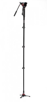 Manfrotto MVMXPRO500 Fluid Video Monopod İle 500 Head