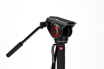 Manfrotto MVMXPRO500 Fluid Video Monopod İle 500 Head