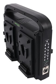 PATONA compact parallel 4'lü ince Şarj Cihazı Sony Red DSLR V-Моunt Batarya Şarj Cihazı