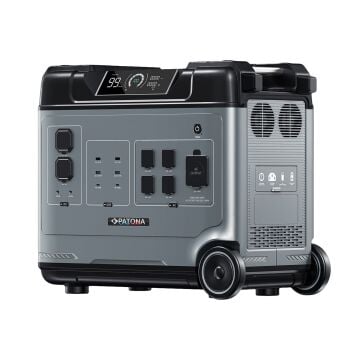 PATONA Platinum Powerstation Autarc 5000 Pro | 5120Wh LiFePO4 Taşınabilir Güç İstasyonu | PD100W USB-C, USB-A QC, AC/DC Çıkışlı