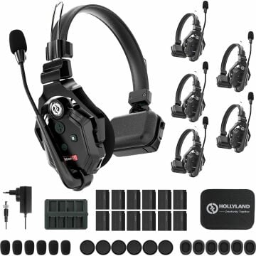 Hollyland Solidcom C1-6S Kablosuz Intercom Sistemi ( 6 Kullanıcı)