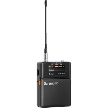 Saramonic K9 Profesyonel Çift Kanallı Dijital UHF Kablosuz Yaka Mikrofon Kit – Onboard 32-Bit Ses Kaydı, Timecode Senkronizasyonu, Geniş 550-960 MHz Spektrum