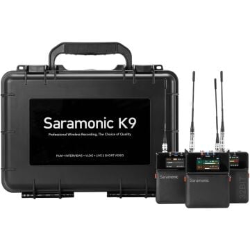 Saramonic K9 32 Bit 2 Kişilik Kablosuz Yaka Mikrofonu
