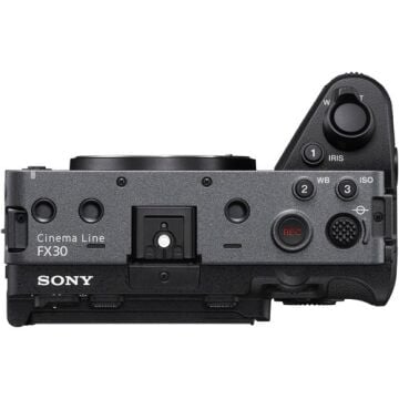 Sony FX30 Sinema Kamerası – 26MP APS-C Sensör, 10-bit 4:2:2 Kayıt, Profesyonel Video