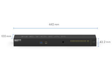 Netgear MSM4214X-100EUS Netgear 12x2.5G and 2xSFP+ Managed Switch