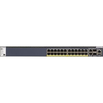 Netgear GSM4328PA-100NES Netgear 24x1G PoE+ 480W, 2x10G, 2xSFP+ Managed Switch
