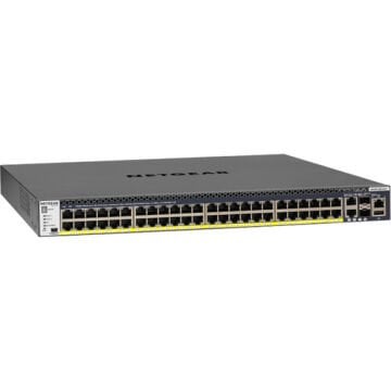 Netgear GSM4352PA-100NES Netgear 48x1G PoE+ 480W, 2x10G, 2xSFP+ Managed Switch
