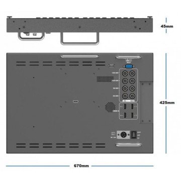 Lilliput 28'' 4K Monitör BM280-12G