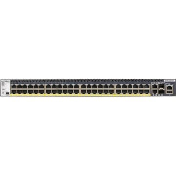 Netgear GSM4352PB-100NES Netgear 48x1G PoE+ 591W, 2x10G, 2xSFP+ Managed Switch