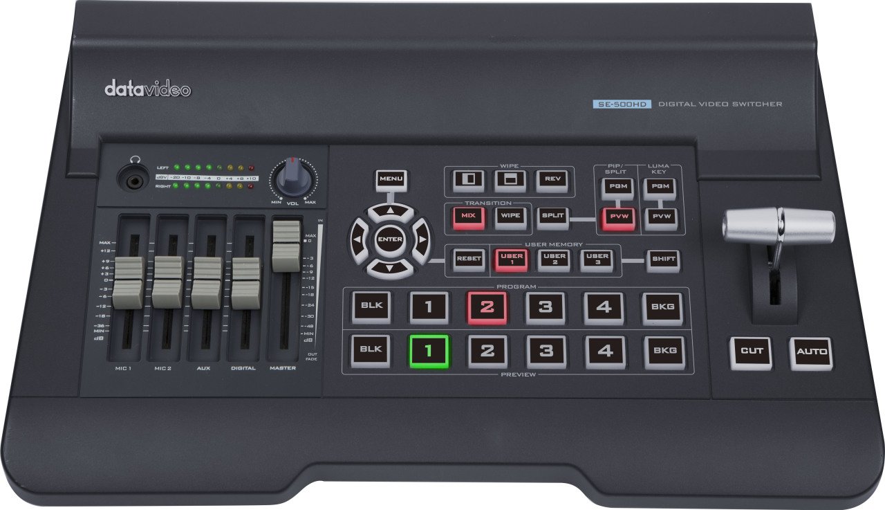 Datavideo SE-500HD 4-Kanal 1080p HDMI Video Sunum Switcher