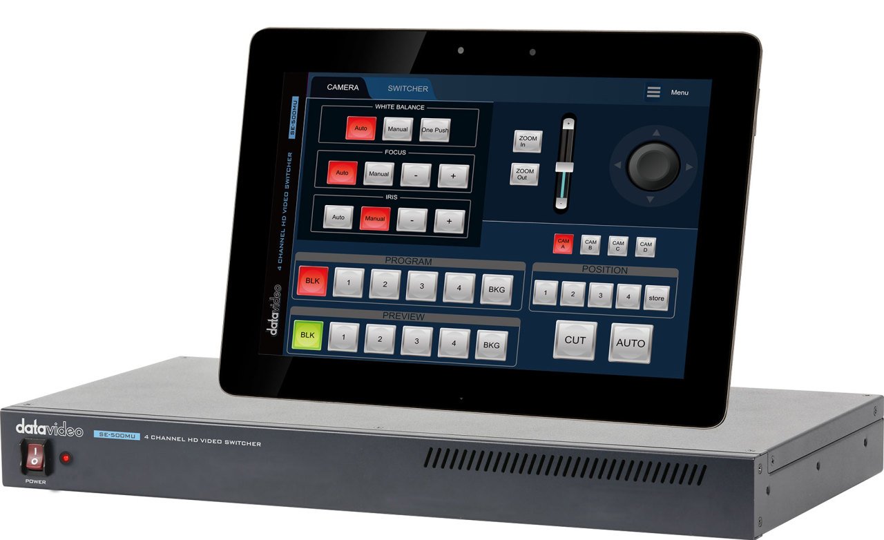 Datavideo SE-500MU 4 Kanal HD Video Switcher