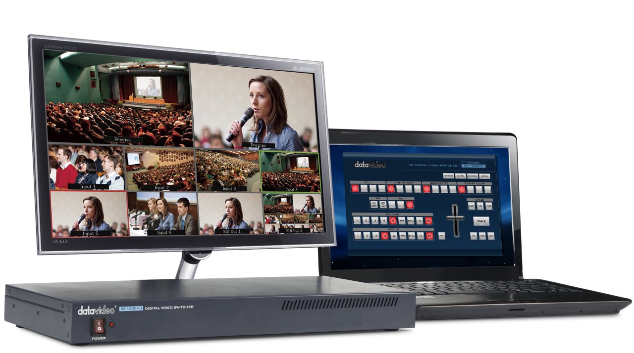 Datavideo SE-1200MU 6 Girişli  HD Switcher