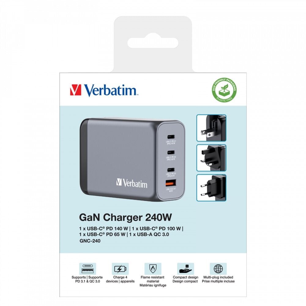 VERBATIM V GNC-240-240 Watt Şarj Adaptörü
