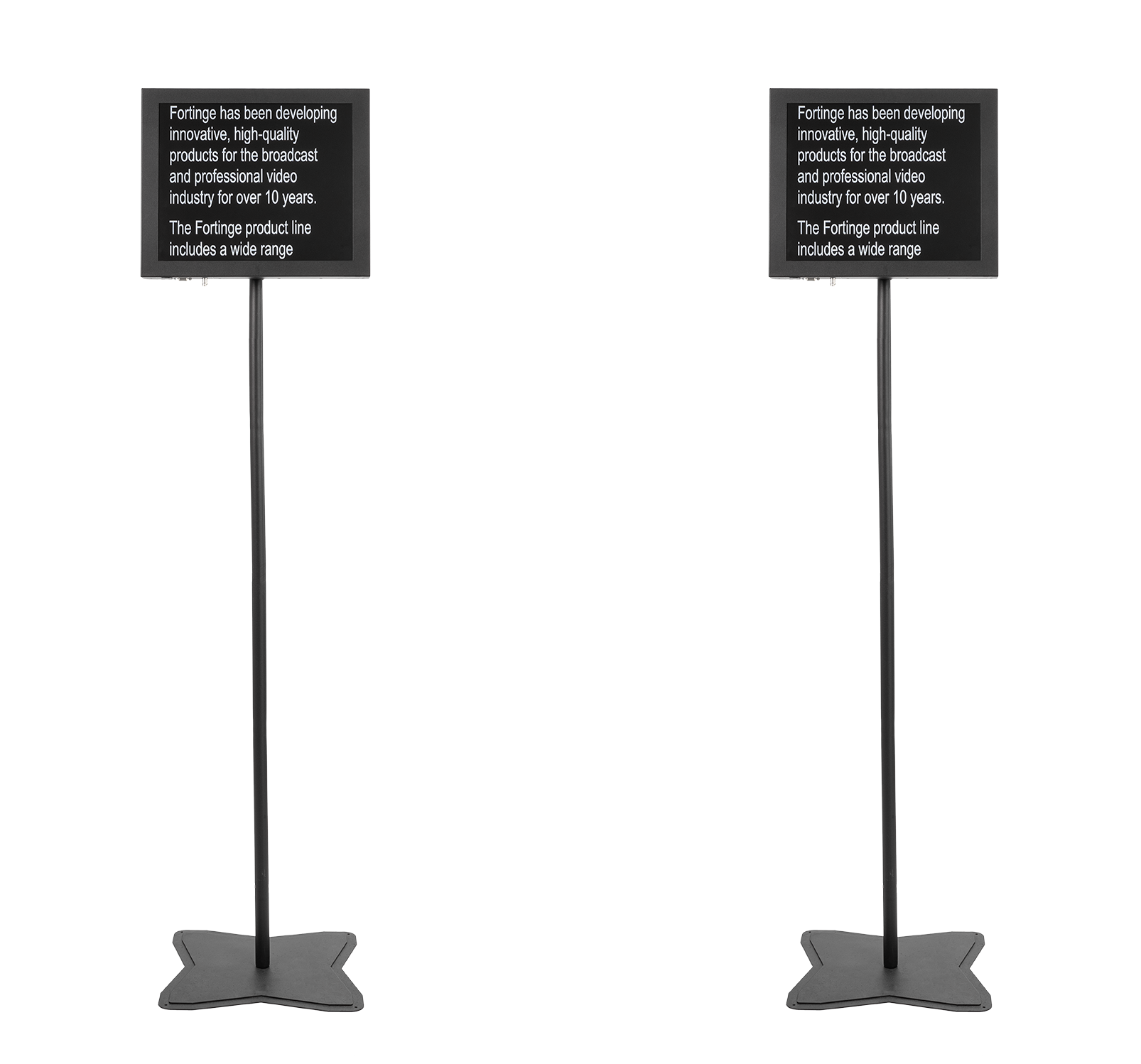 FORTINGE PROM15-D 15'' Toplantı Prompterı (çift)