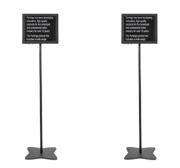 FORTINGE PROM17-D-HB 17'' Toplantı Prompterı (çift)