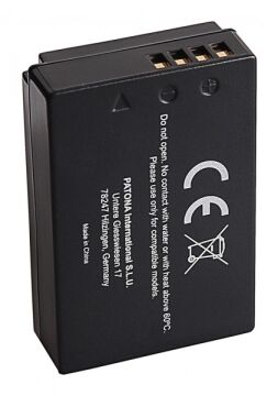 PATONA 1297 850mAh Canon LP-E12 Uyumlu Yüksek Kapasiteli Batarya