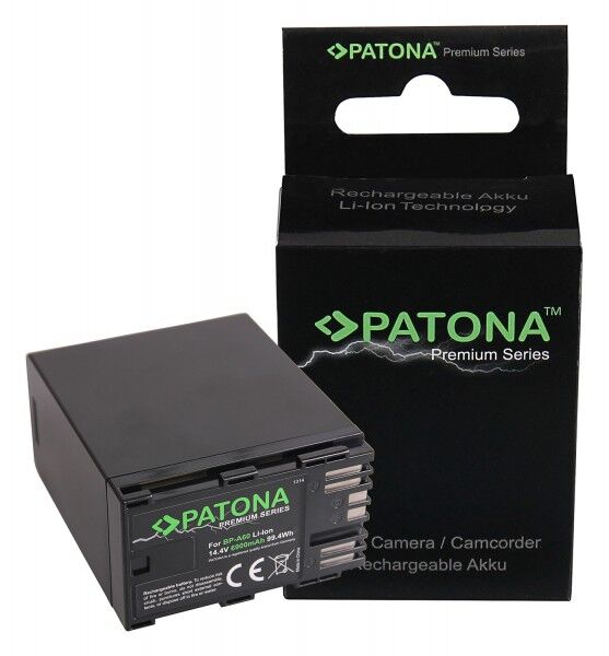 PATONA 1314 Premium BP-A60 Canon Uyumlu Yüksek Kapasiteli Batarya