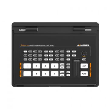 Avmatrix SHARK H4 PLUS Video Mikser – 4 Girişli HDMI, Ekranlı