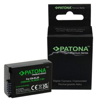 PATONA 1349 Nikon EN-EL25 Uyumlu Yüksek Kapasiteli Batarya