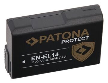 PATONA 11975 Protect Nikon EN-EL14 Uyumlu Yüksek Kapasiteli Batarya