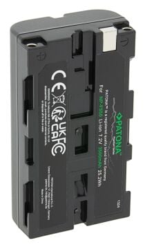 PATONA 1324 Premium NP-F550 Sony Uyumlu Yüksek Kapasiteli Batarya