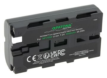 PATONA 1324 Premium NP-F550 Sony Uyumlu Yüksek Kapasiteli Batarya