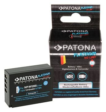 PATONA 1279 Fujifilm NP-W126 Yüksek Kapasiteli Kamera Bataryası