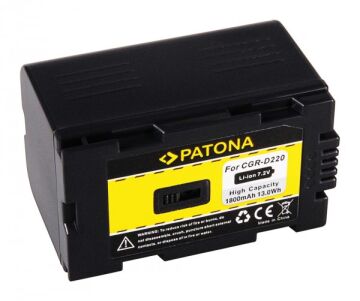 PATONA 1047 Hitachi & Panasonic Uyumlu Yüksek Kapasiteli Kamera Bataryası