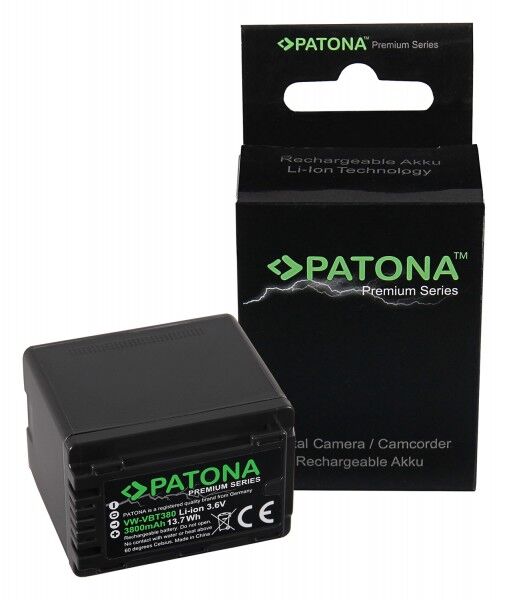 PATONA 1257 3800mAh Panasonic Kamera Bataryası