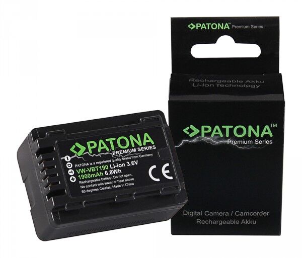 PATONA 1258 1900mAh Panasonic Kamera Bataryası