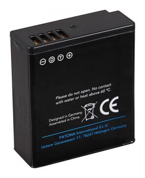 PATONA 1286 1000mAh Panasonic Kamera Bataryası