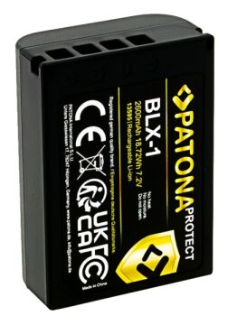 PATONA PROTECT 13595 2600mAh Li-Ion Kamera Bataryası (Olympus BLX-1 Uyumlu)