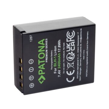 PATONA 1287 2400mAh Li-Ion Kamera Bataryası (Olympus BLH-1 Uyumlu)