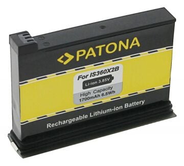 PATONA 1358 1700mAh Su Geçirmez Yedek Kamera Bataryası (Insta360 One X2 Uyumlu)