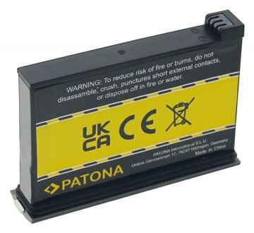 PATONA 1358 1700mAh Su Geçirmez Yedek Kamera Bataryası (Insta360 One X2 Uyumlu)