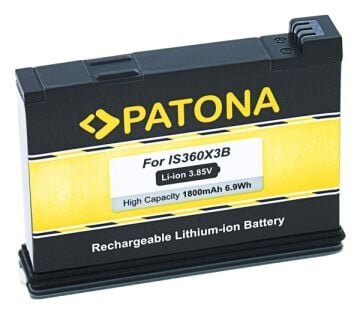 PATONA 1389 1800mAh Yedek Kamera Bataryası (Insta360 X3 Uyumlu)