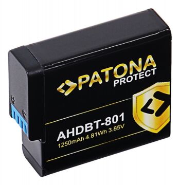 PATONA PROTECT 13325 1250mAh Yüksek Güvenlikli Yedek Batarya (GoPro Hero 5 / 6 / 7 / 8 Uyumlu)