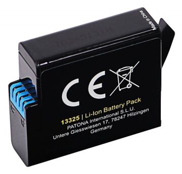 PATONA PROTECT 13325 1250mAh Yüksek Güvenlikli Yedek Batarya (GoPro Hero 5 / 6 / 7 / 8 Uyumlu)