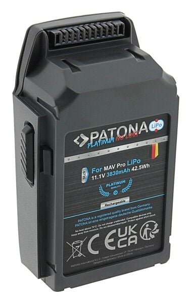 PATONA 6735 Platinum 3830mAh DJI Mavic / Pro / Pro Platinum Yüksek Performanslı Batarya