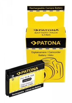 PATONA 1082 Samsung SLB-10A Uyumlu 750mAh Li-Ion Kamera Bataryası