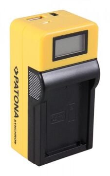 PATONA 4629 Synchron USB Şarj Cihazı Canon LP-E10 Uyumlu