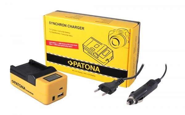 PATONA 4645 Synchron USB Şarj Cihazı Fujifilm NP-W126 Uyumlu
