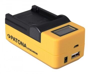 PATONA 4645 Synchron USB Şarj Cihazı Fujifilm NP-W126 Uyumlu