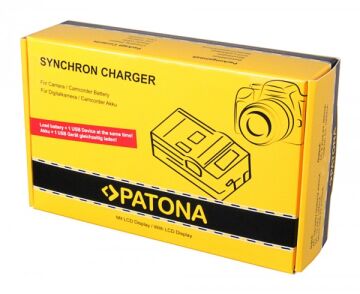 PATONA 4645 Synchron USB Şarj Cihazı Fujifilm NP-W126 Uyumlu