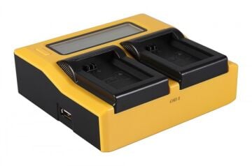 PATONA 7580 LCD Ekranlı USB Şarj Cihazı Sony NP-FW50 Uyumlu