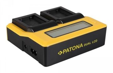 PATONA 7580 LCD Ekranlı USB Şarj Cihazı Sony NP-FW50 Uyumlu