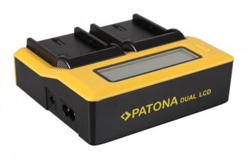 PATONA 7583 LCD Ekranlı USB Şarj Cihazı Canon LP-E6 / LP-E6NH Uyumlu