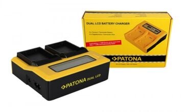 PATONA 7624 Nikon EN-EL15 için Standart Seri Çift LCD USB Şarj Cihazı